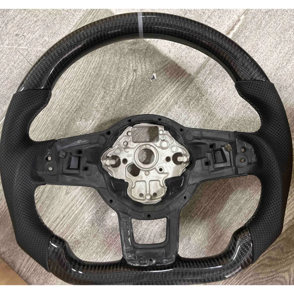 Auto stuurwiel geschikt voor VW Golf MK6 MK7 7.5 GTI GTD GTE R Polo Passat Tiguan Alcantara stuurwiel Auto Accessoires