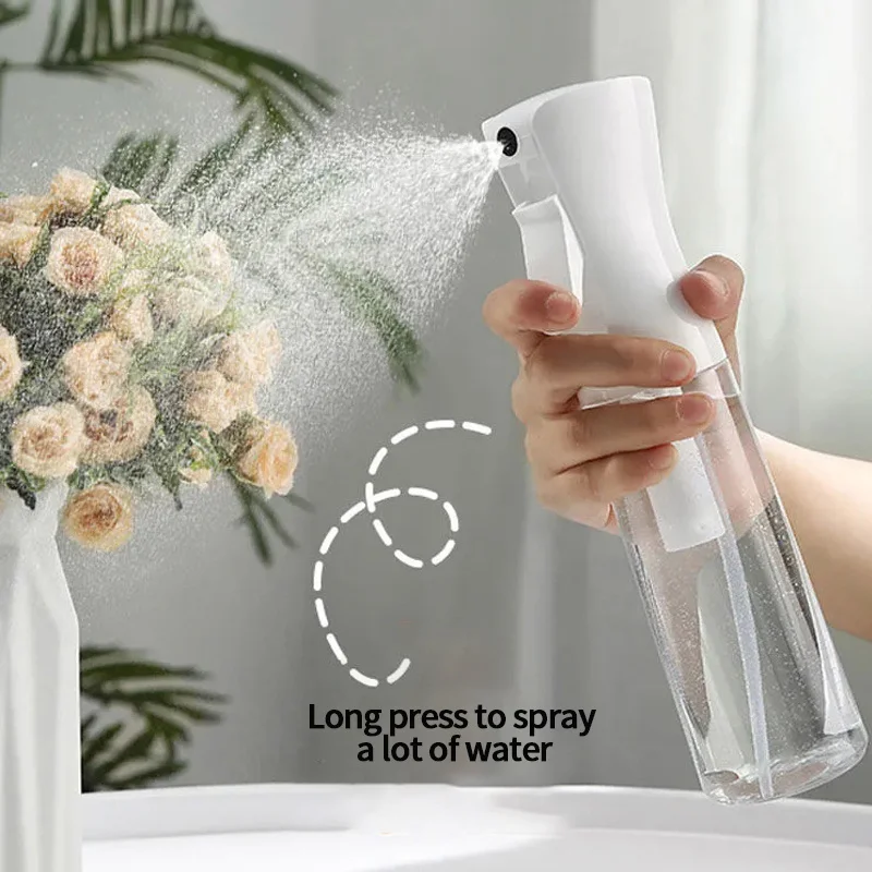 200/300/500ML Spray Bottle Fine Ultra Mist Water Hair Styling High Pressure Gardening Atomizer Scents Skin Care Mist Bottle