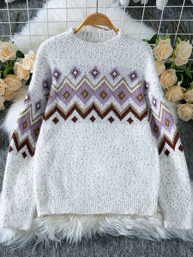 O-Neck Sweater Women Fashion Simple 2025 Winter Pullover Jumper High Elastic Knitted Fall Female Basic Casual Pullover Tops