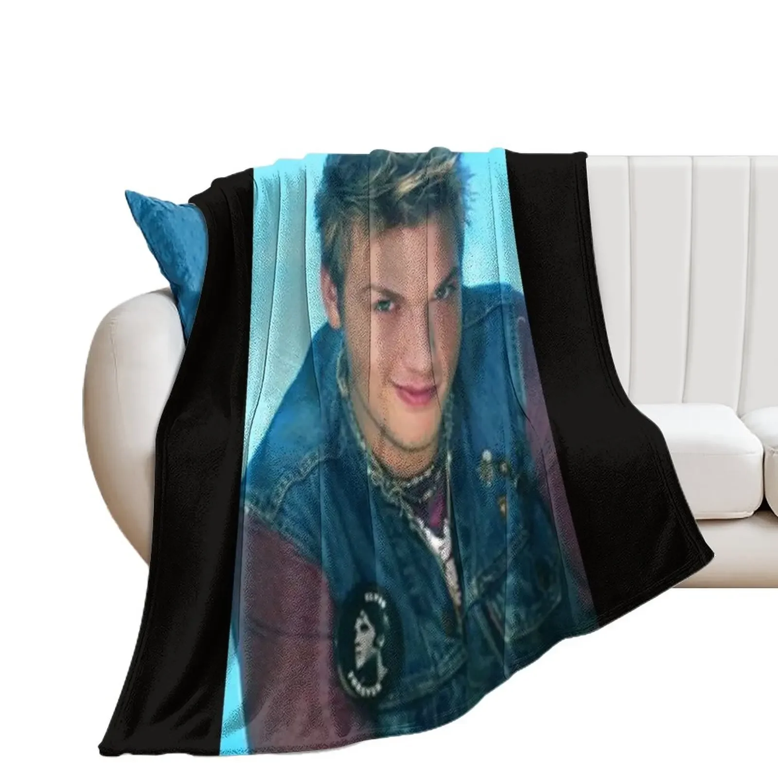 Nick Carter - Poster Throw Blanket decorative for babies Moving Blankets