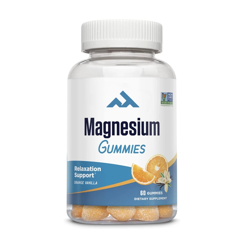 

Magnesium Citrate Gummies - Relaxing, Bone, Muscle, and Cellular Energy Support - Non GMO, Vegetarian -60 Gummies