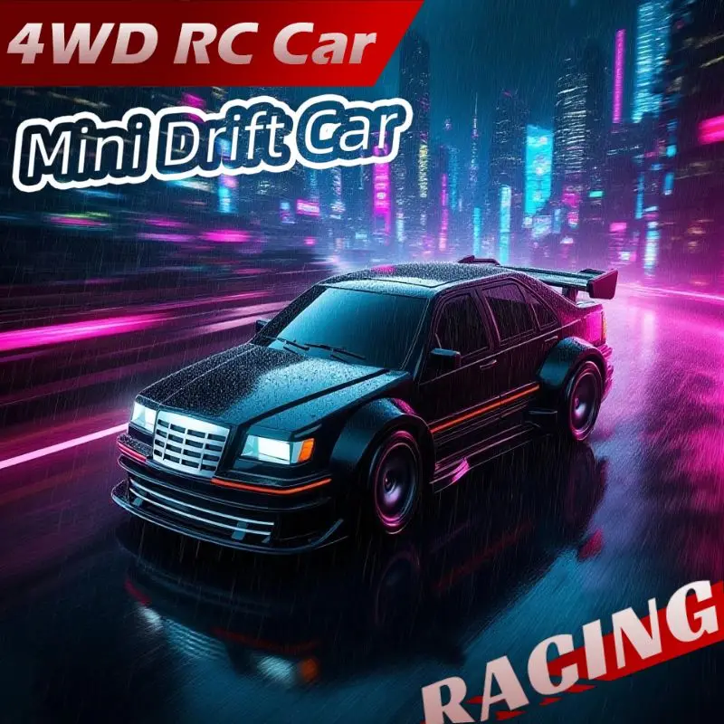

New 1/43 1/64 2.4G High speed Drift Rc Car 4WD Remote Control Car Four Wheel Drive Radio Controlled Mini Racing Model Boy Toy