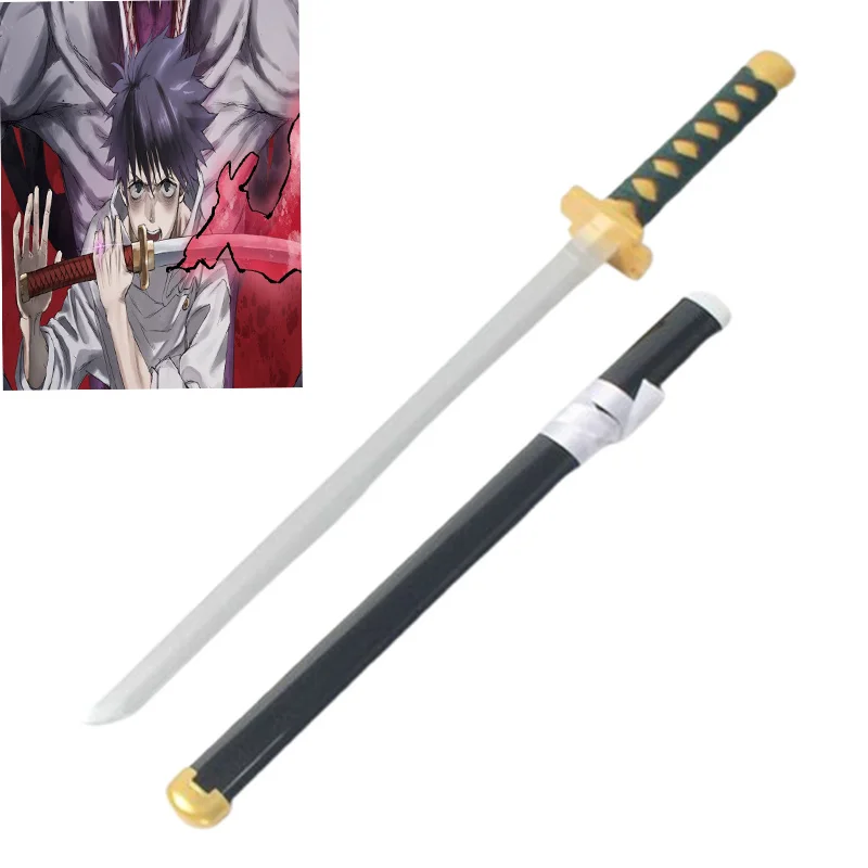 Cosplay Anime Okkotsu 30inch Wood Assembled Katana Sword Weapon 76cm Role Play Model