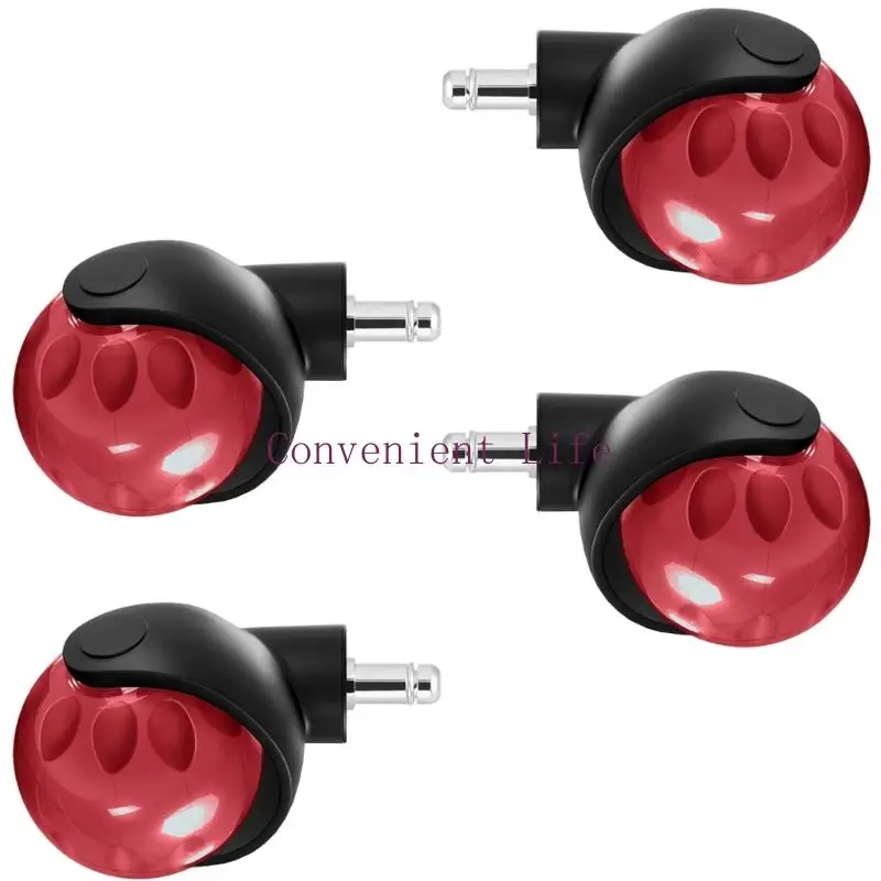 L1ee Universals Sedia mobili a ruota Caster pesante Swivels Castor Rolling Rolling Furniture Parti mobili a 360 gradi