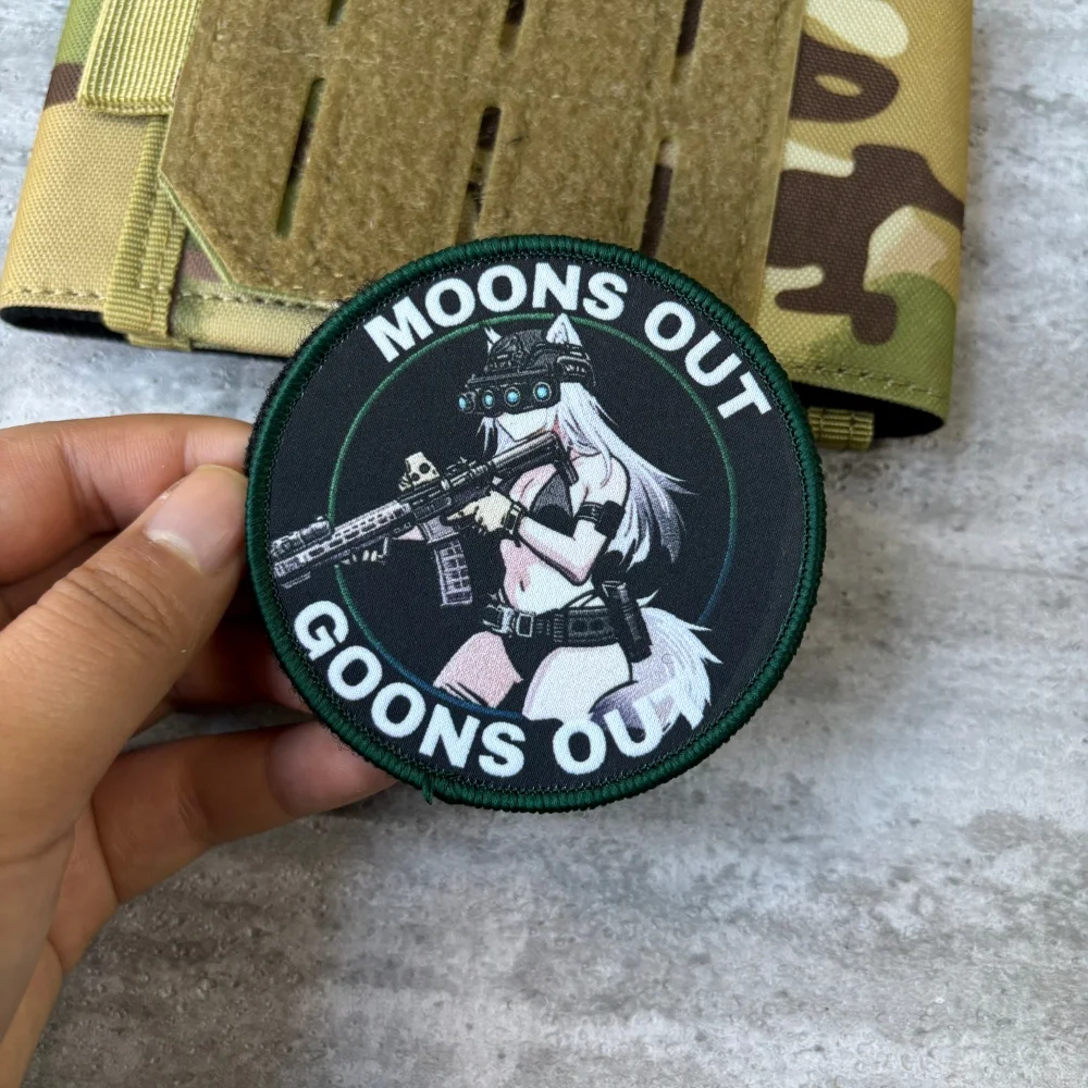 Parche Morale táctico Waifu visión nocturna Velcro – Airsoft - imagen 5