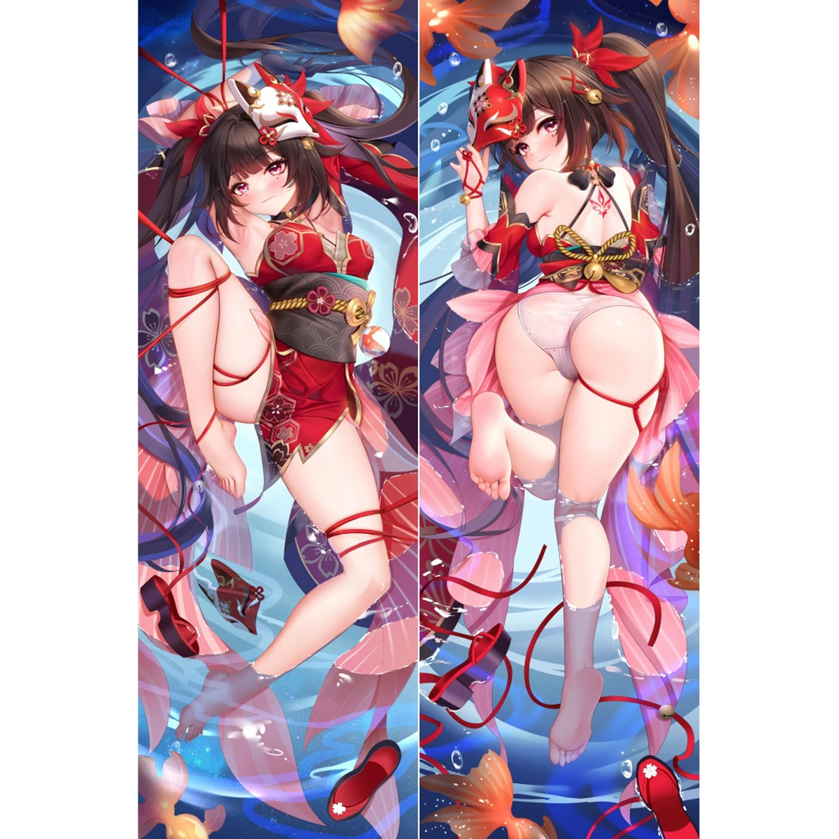 Dakimakura anime Star Rail Sparkle Large Breasts Uniform nude butt Double-sided Print Life-size body pillows cover Adult gift