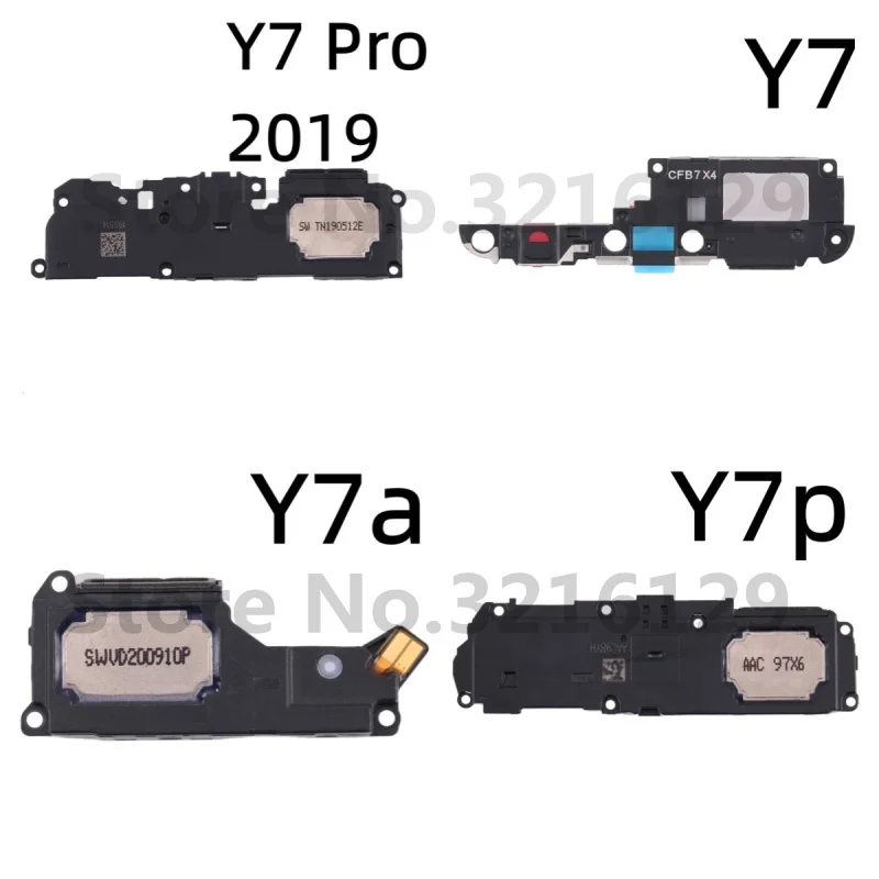 Original For Huawei Y5 Y6 Y6s Y6p Y7 Prime Pro 2017 2018 2019 2020 Loud Speaker Bottom Sound Buzzer Ringer Flex Cable Parts