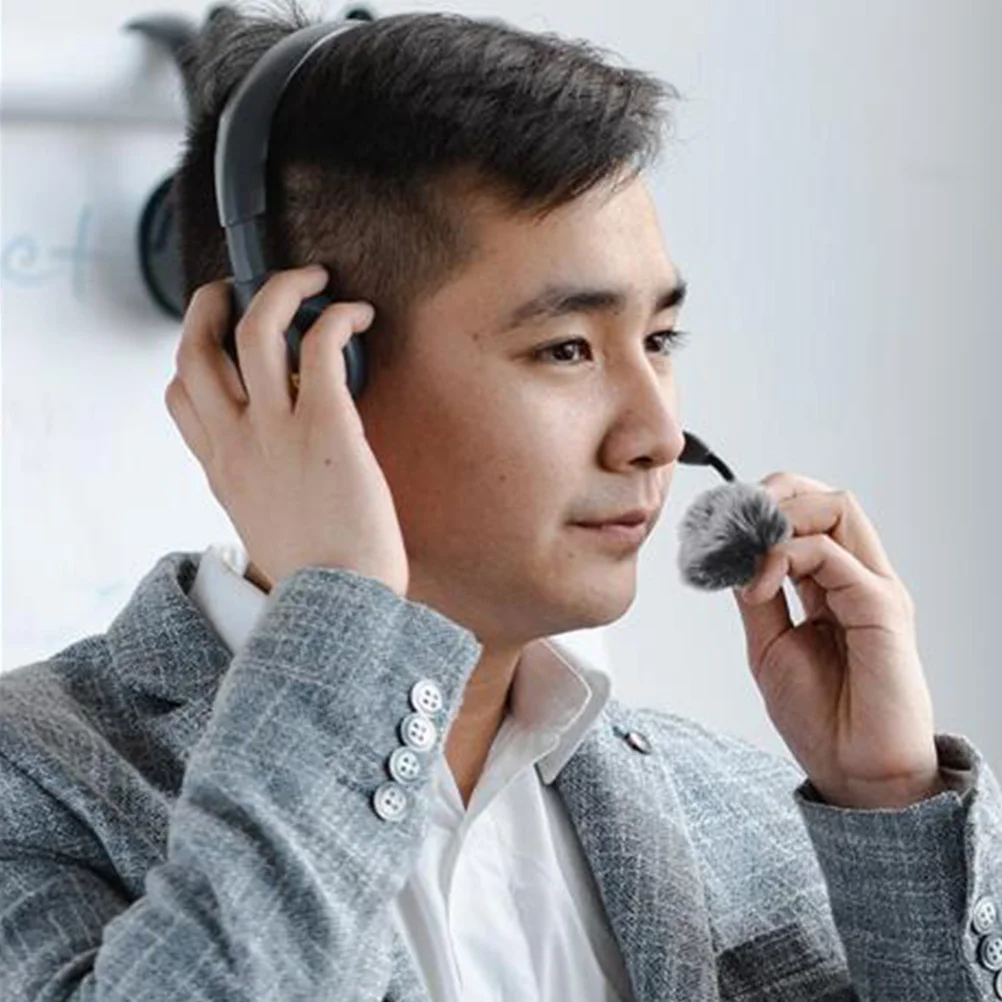 

4Pcs High Quality Microphone Windscreen Cover Noise Reducing Furry Windshield for Camera Mic Outdoor Video Shooting Accessory