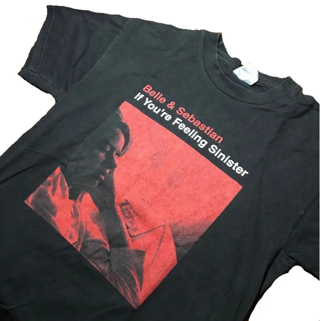 Belle & Sebastian If Your Feeling Sinister Cotton Black T-shirt S-5XL VN0991