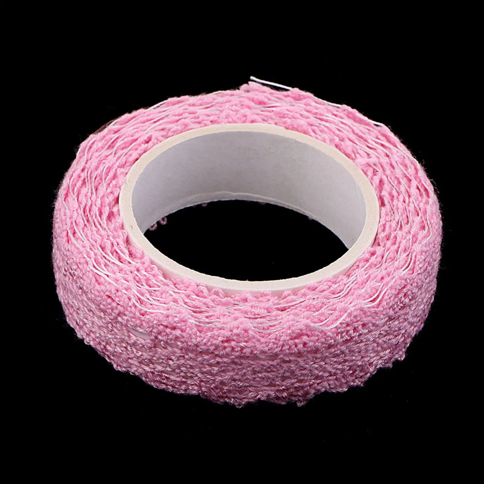 شريط واشي من قماش الدانتيل ذاتي اللصق ، شريط زفاف زهري اللون ، عبوة 5-6 ، 2 ياردة ، 15 *