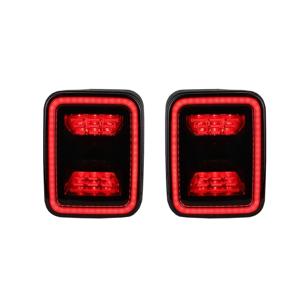 1Pair Car LED Taillight Tail Lights With Turn Signal Brake Parking Light For Wrangler Gladiator JT 2020 2021 2022 2023