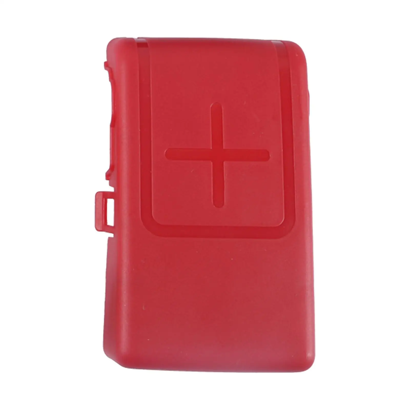 Quick Release Car Battery Terminal Cover, ABS Plastic Lightweight 32V Red