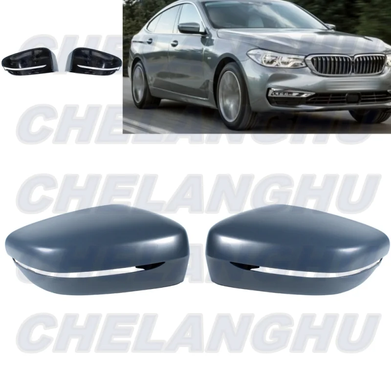 

For BMW G30 530I 540I F90 M5 G32 GT G11 740I G12 750I 2016 2017 2018 2019 1 Pair Primed Mirror Cover Cap Housing