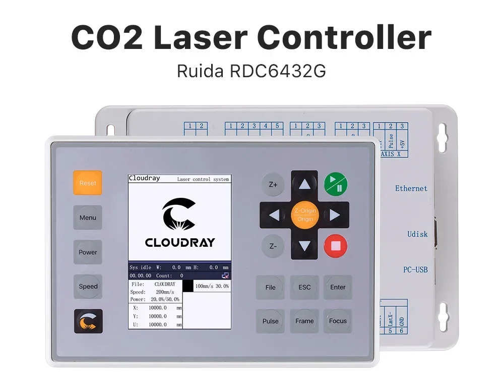 

Система лазерного контроллера Ruida RDC6432 CO2 для лазерного гравировального станка, сменный AWC708S Ruida 6442S Ruida Leetro