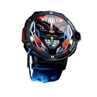 LOKMAT APPLLP 6 PRO Smart Watch: Android 11-powered sports fitness tracker with GPS, Wi-Fi connectivity, men's design