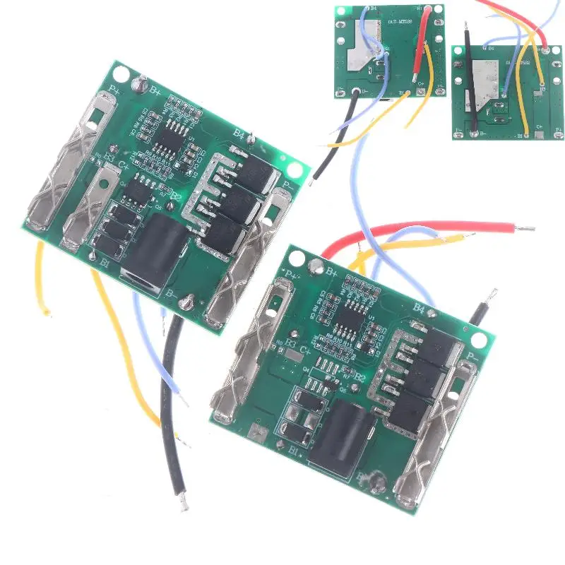 Papan Sirkuit Perlindungan Paket Baterai Lithium Li-Ion 5S 21V Papan Perlindungan Pengisian Baterai Modul BMS