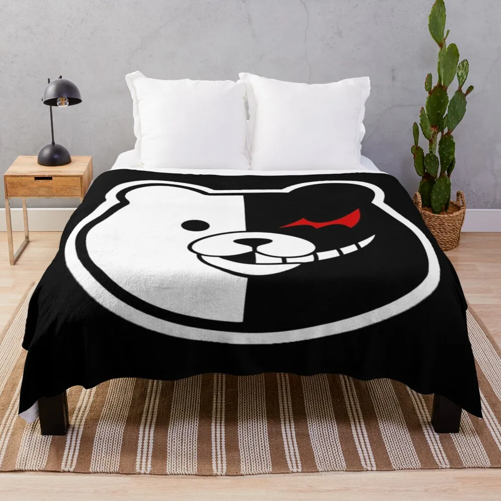 Dangaronpa Monokuma Throw Blanket Tourist Retros Luxury St Soft Big Blankets