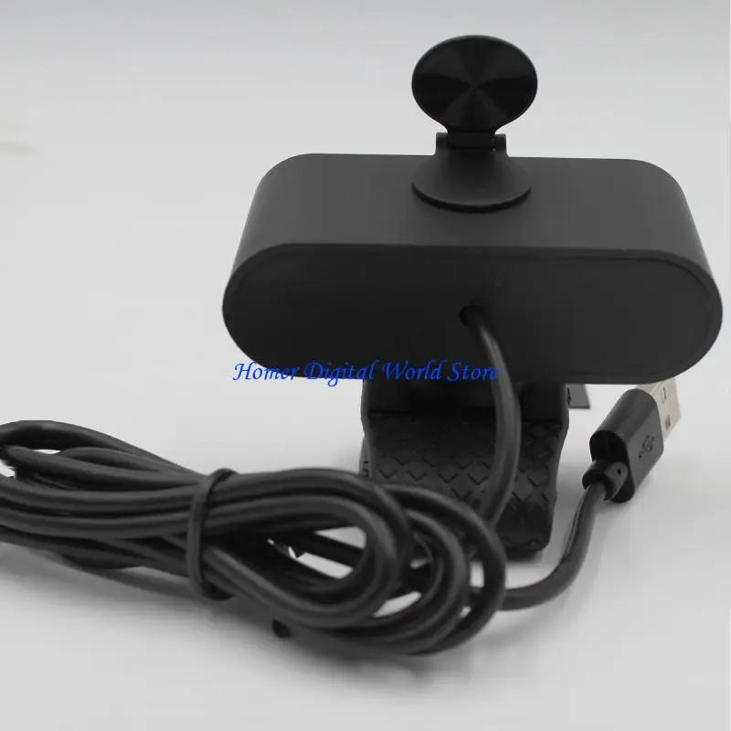 

H55F Webcam 1080P/2K Computer Camera with Privacy Cover + Mic for Live Broadcast