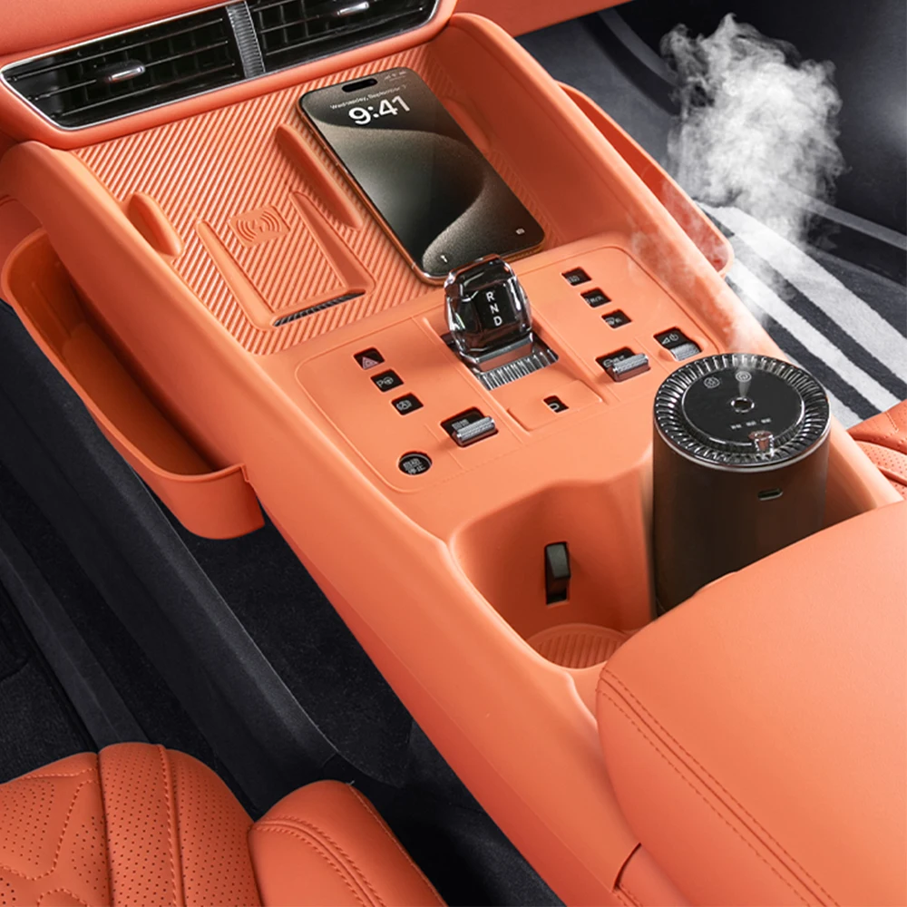 

For 2024 2025 BYD Sealion 7 EV Special Silicone Pad For Central Control Panel Interior Anti Scratch Modification Protective Pad