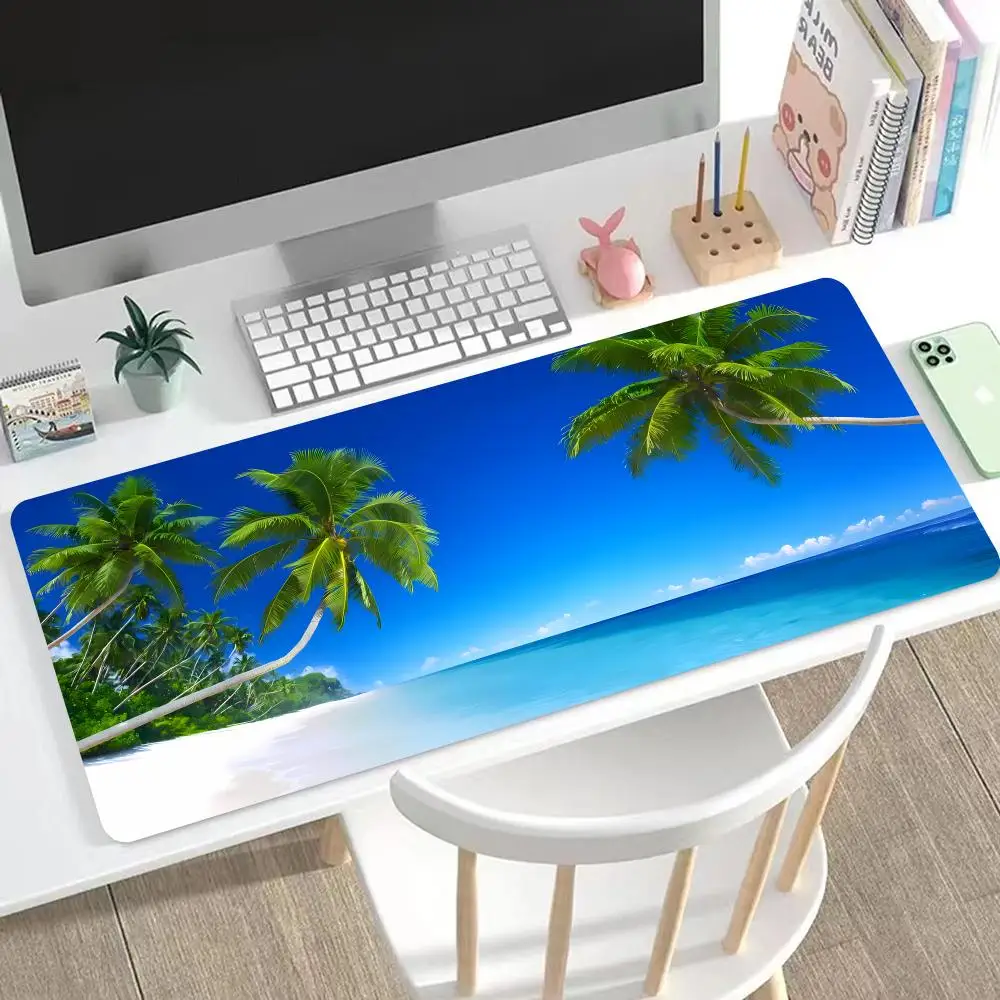 

Tropical Beaches HYB XXC Mouse Pad Desk Pads Computer Carpet Mausepad Office Accessories Keyboard Pc Gaming Deskmat Rugs Laptop