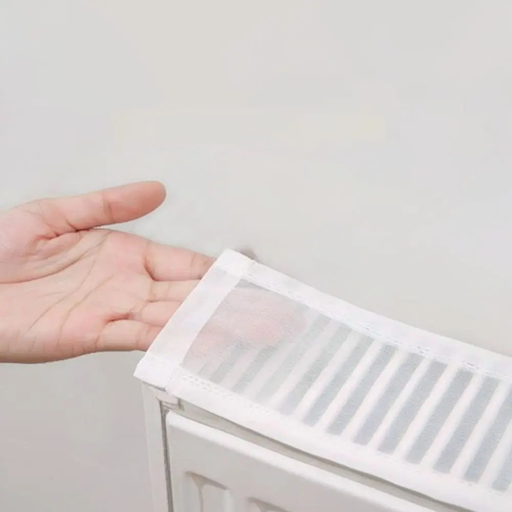 Decorative Radiator Dust Cover Protector Shield For Old Style Heater Home Living Room Dustproof Guard Half Wrap Design