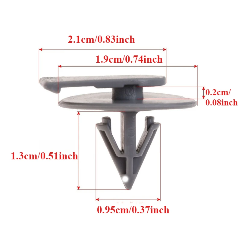 Car Wheel Arch Trim Clips Fasteners Auto Plastic Rivets For BMW Mini Cooper Car Accessories