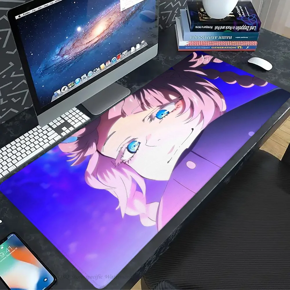 Anime Poster Call Of The Night Mousepad Mouse Mat Desk Mat With Pad Gaming Accessories Prime Gaming XXL Keyboard Pad Padding M