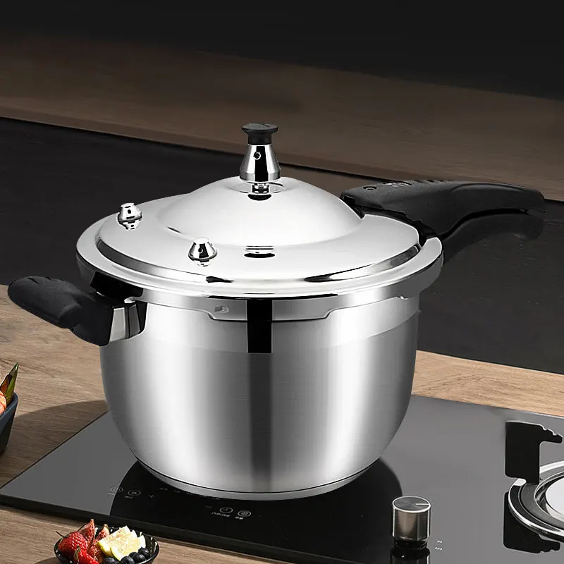 

3L Stainless Steel Pressure Explosion-proof Pressure Cooker Induction Base Cooker Pot Indian Pressure Cooker Household Cooker
