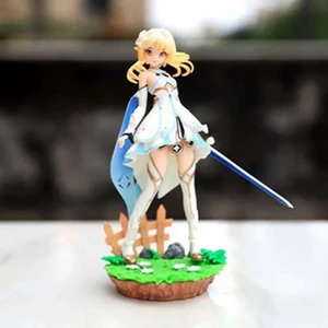 20cm Figur Permainan Anime Lumine Figur Genshin Figurine Barbara Aether Model Koleksi Boneka Mainan Hadiah Figur Aksi Kotak PVC 6 lumine penjualan terbaik genshin impact - №