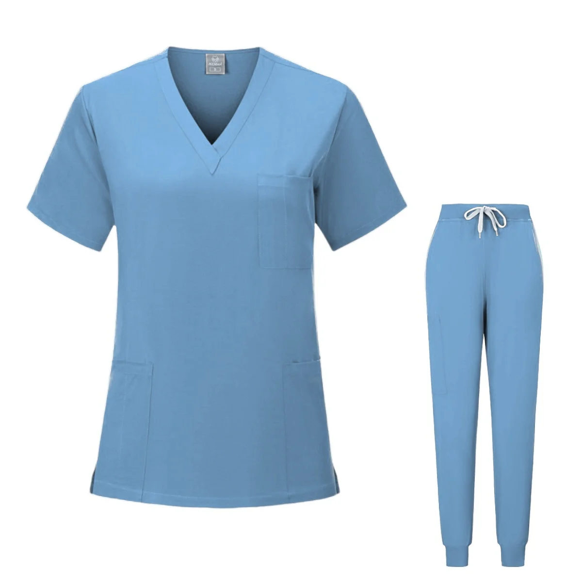 Veelkleurige Medische Uniformen Ziekenhuis Chirurgische Verpleegkundige Scrubs Set Unisex Verpleegkundigen Accessoires Tandheelkundige Kliniek Schoonheidssalon Werkkleding