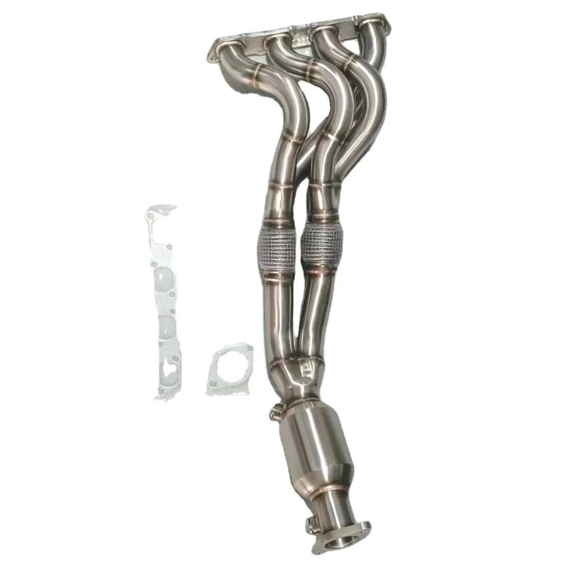 

Exhaust Manifold Racing Header for M Ini Cooper R52 R53 with 200 Cell Cat