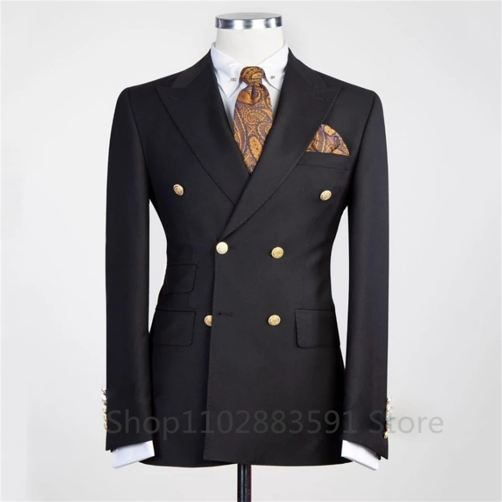 High Quality Men\'s Business Suit Jacket Size XS-5XL British Style Men Wedding Party Tuxedo Coats Homme Slim Fit Blazer Only