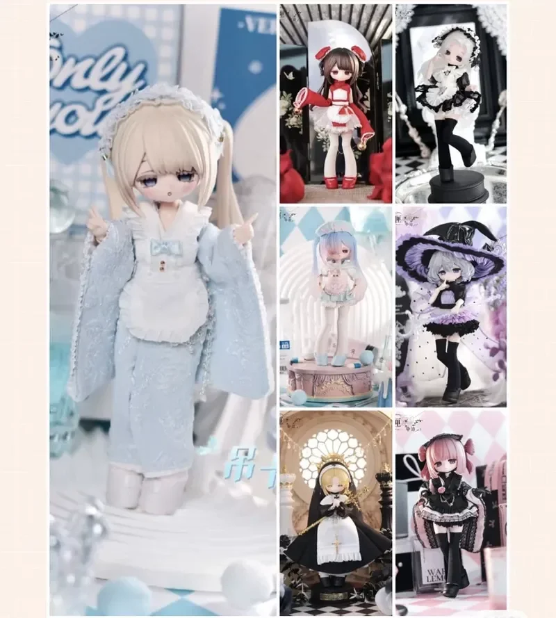 

Genuine Box Of Poetry Asymptomatic Series Mystery Box 12 Points Bjd Doll Blind Box Mobile Desktop Ornament Handmade Girl Gifts