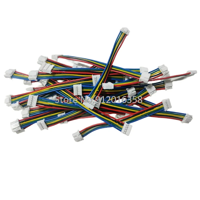 

50CM 24AWG 500MM PA2.0 PA 2.0 pitch 2P/3P/4P/5P/6P/7P/8 pin harness cable 2.0MM pitch double head customization made