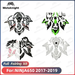 New ABS Motorcycle full Fairing Kit Fit For KAWASAKI NINJA650 ZX650 2017 2018 2019 17 18 19 Custom Fairings Kits Bodywork Shell