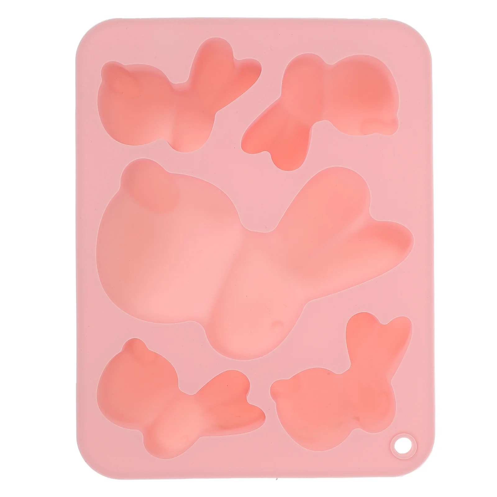 

Silicone Mold Home Kitchen Cake DIY Baking Tool Silica Gel Bunny Shape Making Mold for Family Friends Easter Gift