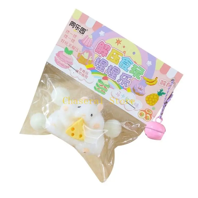 

E7ce Cartoon Hamster Squeeze Toy Новый год антистриализа