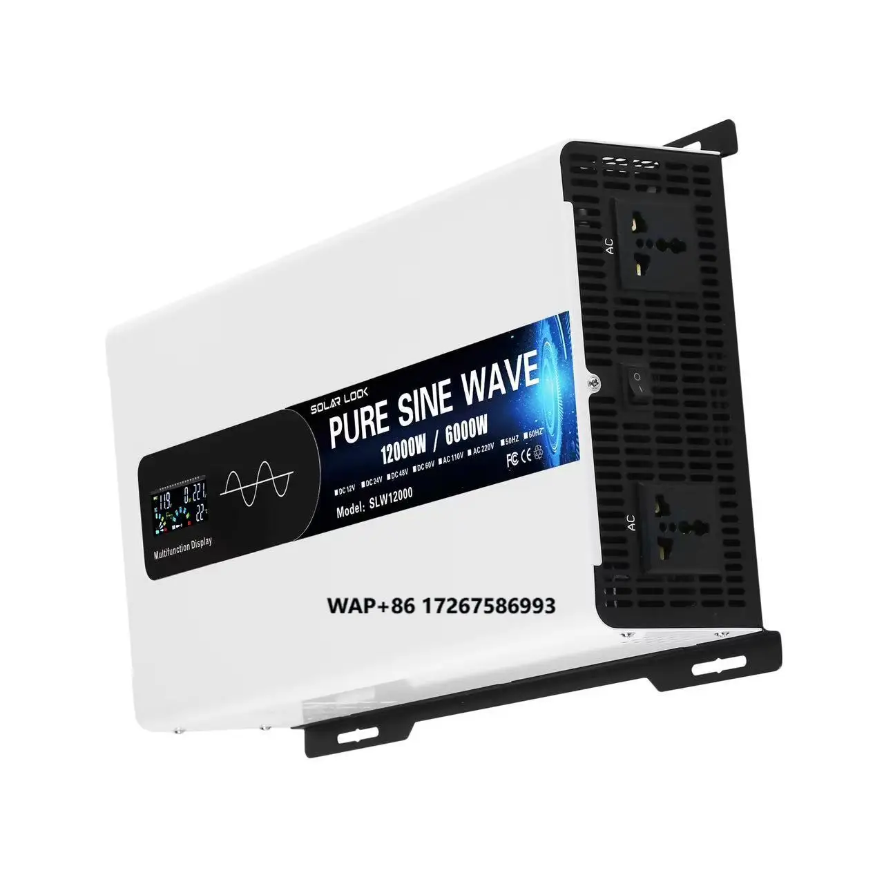 

Best Price 12000W 10000W Solar Power Inverter 24V 48V 72V 96V to 110V 220V Pure Sine Wave for RV/Truck/Home Off-Grid Inverter