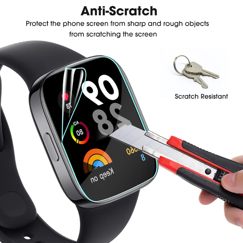 1-10pcs Hydrogel Film for Redmi Watch 2 3 Lite Screen Protector Soft Protective Film for Redmi Watch 2 3 Lite Watch Accessories