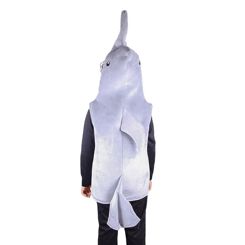Children Animal Dolphin Costume Boys Girls Party Stage Show Cosplay Festival Outfit