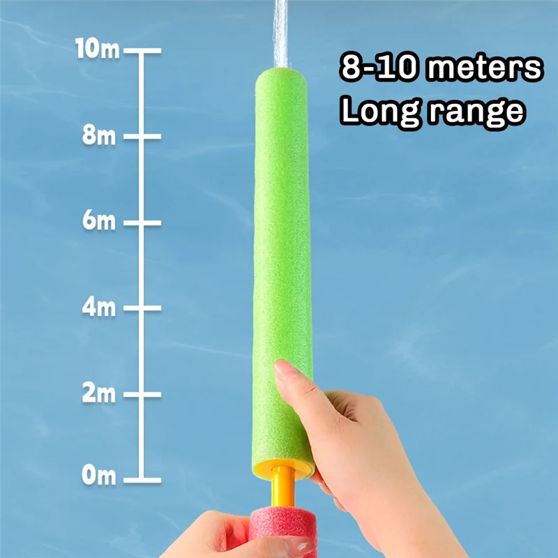10PCS Water  For Kids Portable 30Ft Range Foam Water  Summer Swimming Pool  Random Color(20Cm+40Cm)