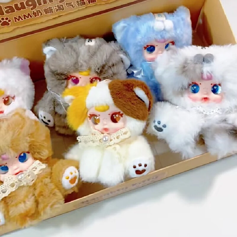 

Подлинная серия Mm Milk Candy Naughty Cat, модная слепая коробка, кукла, кулон, коллекция игрушек, украшение, подарок на день рождения для девочки