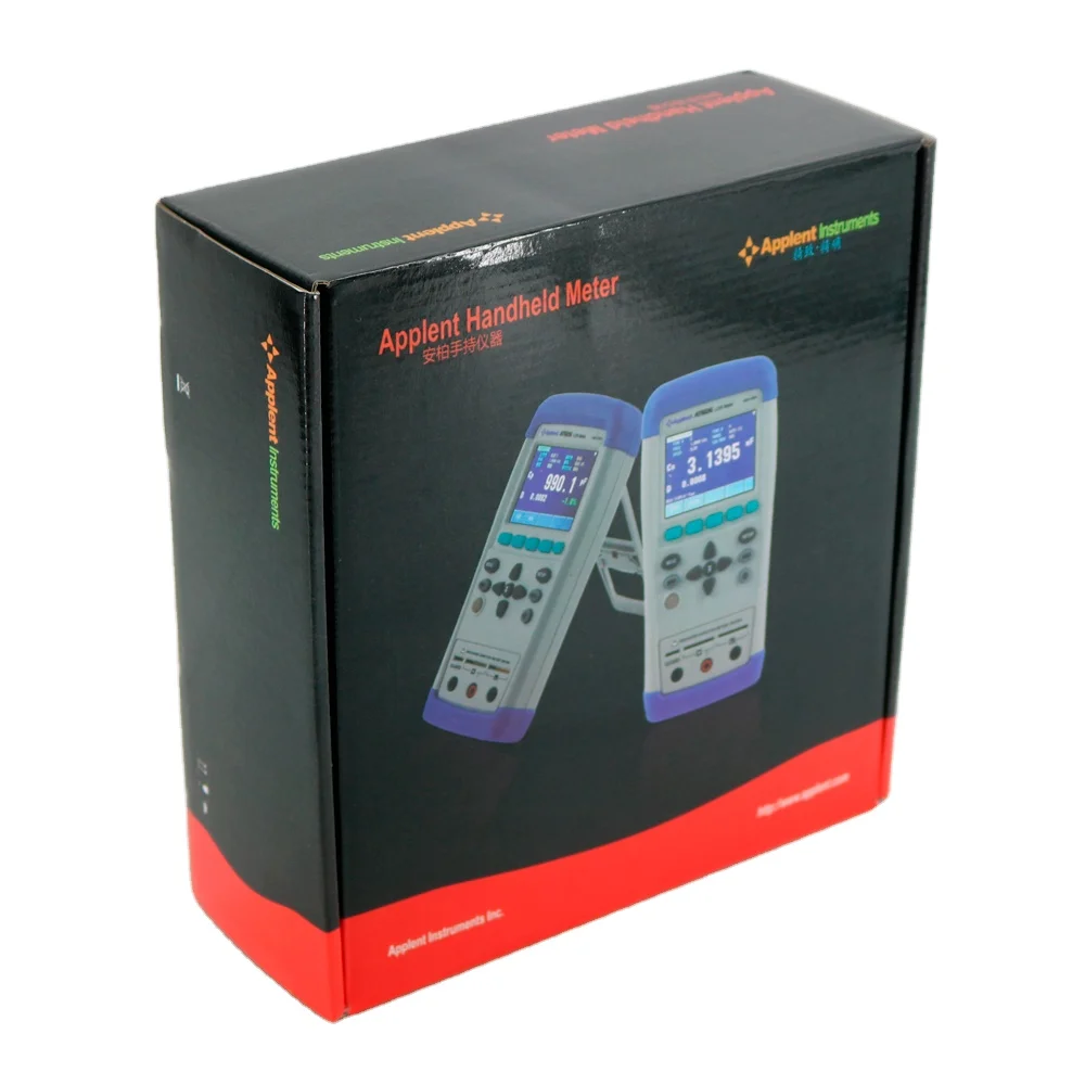 AT826 휴대용 디지털 LCR 미터 휴대용 LCR 디지털 전기 브리지 정확도 0.2 신호 레벨 0.6Vrms