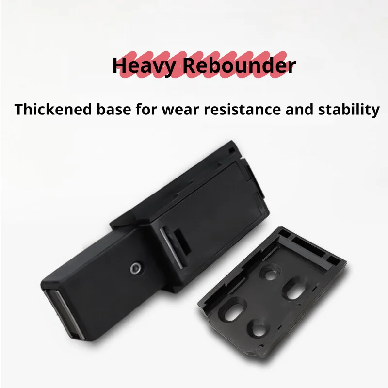 Durable Heavy Duty Spring Operated Latch, Hidden Door Rebound Pop-Up Opener for Wardrobe Cabinet