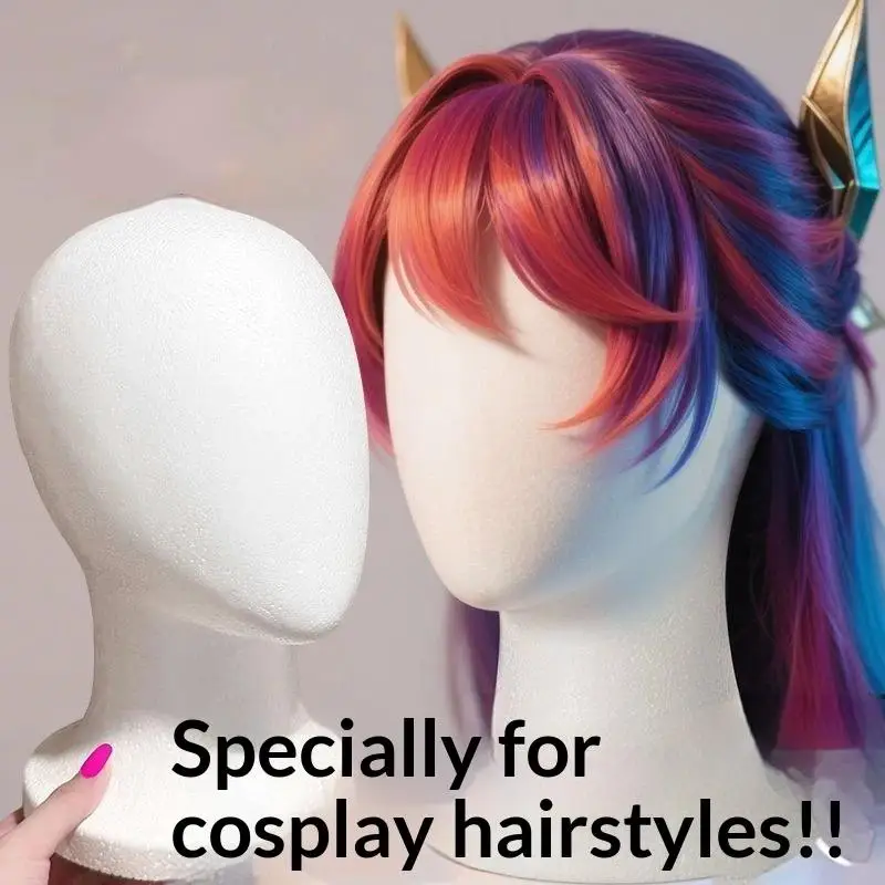 Lightweight Female Male Mannequin Head for Hat Wig and Accessory Display Perfect for Retail