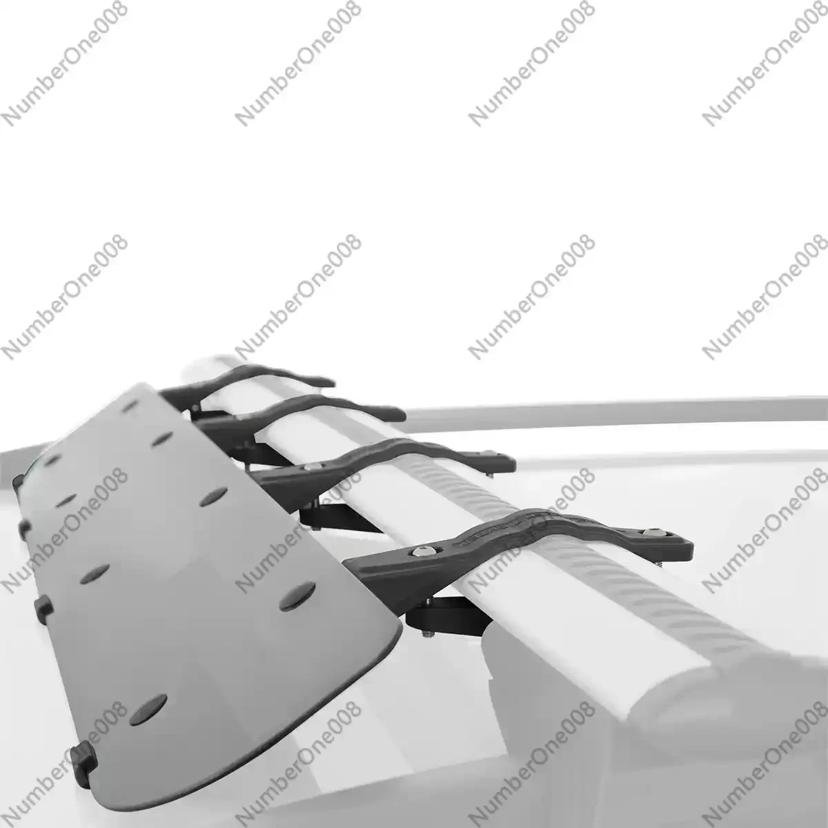 

Универсальный спойлер-дефлектор на крышу, аэродинамическая панель для снижения шума 85-125 см, автомобильное крыло на крышу с бесшумной конструкцией