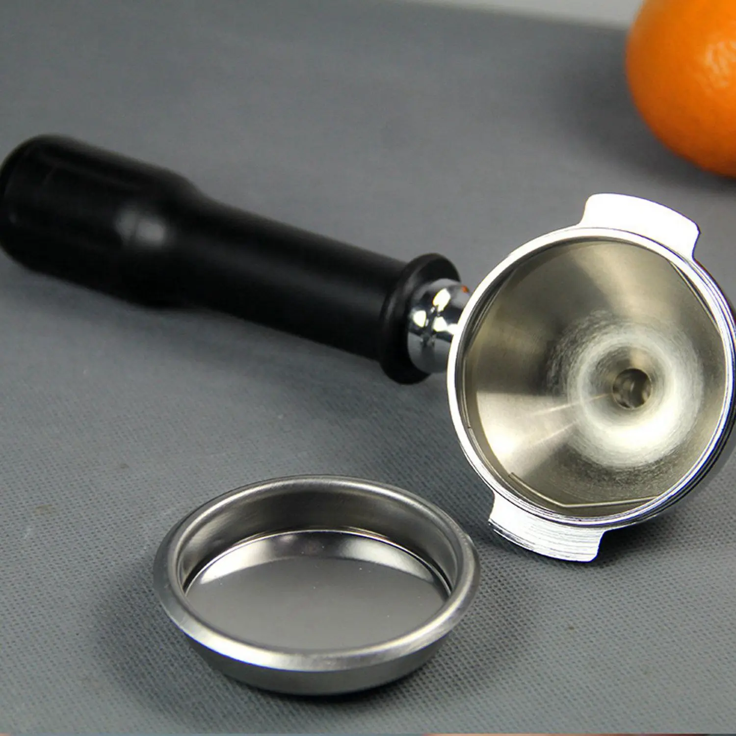 

A49Z 2 In 1 Coffee Machine Brush Nylon Espresso Coffee Grinder Brushes Head Kitchen Tools With 58Mm Coffee Machine Blank Filterc