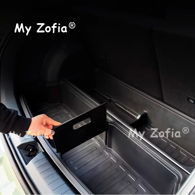 For Geely EX2 Xingyuan eMAS 5 2025 2026 Car Trunk Storage Box