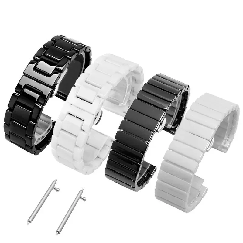 20mm Ceramic Strap For Huawei Watch GT3 PRO 43mm, Ceramic Watchband For Huawei GT3 GT2 42mm Wristband For Samsung Galaxy Watch 6