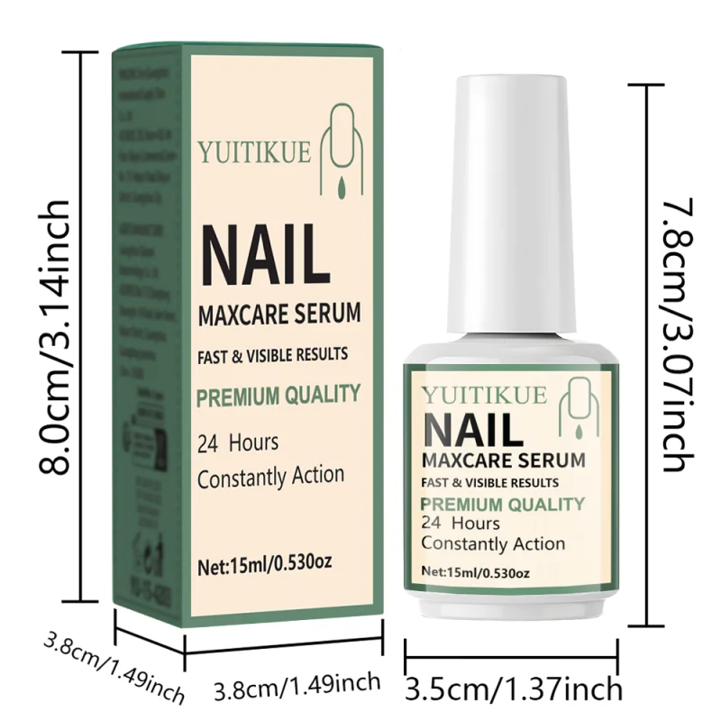 YUITIKUE MAXCARE Nail Essence - Zichtbare resultaten direct, 24-uurs continu effect, nagelverzorgingsessentie